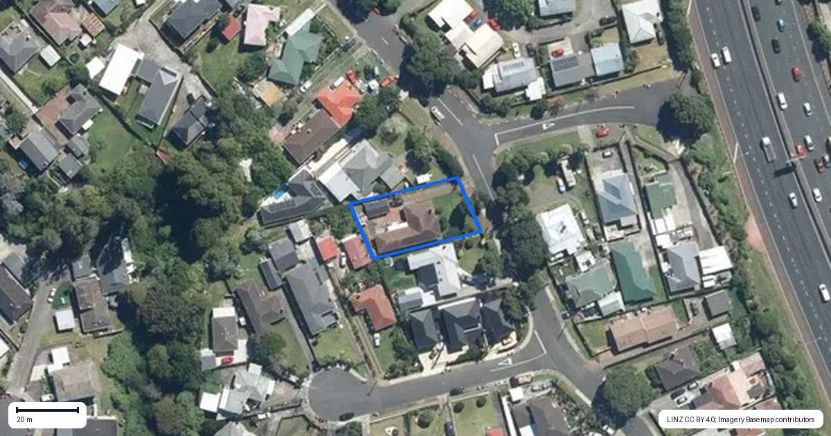 Property context map for 2 Harmony Avenue, Otahuhu, Auckland