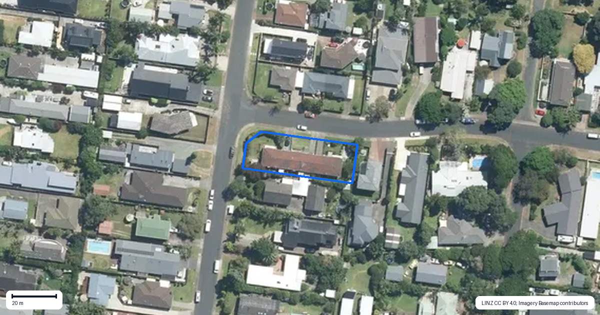Property context map for 1B The Circle, Manly, Whangaparaoa