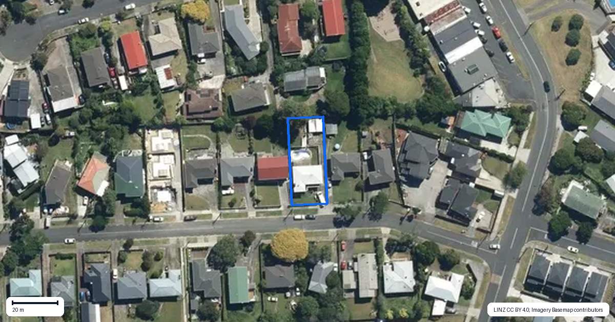 Property context map for 7 Mary Dreaver Street, New Windsor, Auckland