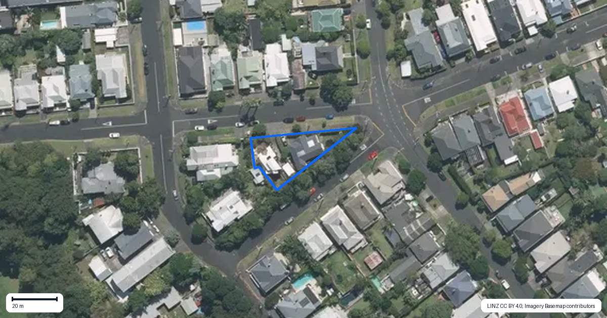 Property context map for 54A Murdoch Road, Grey Lynn, Auckland