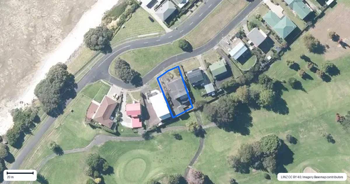 Property context map for 178 Torkar Road, Clarks Beach