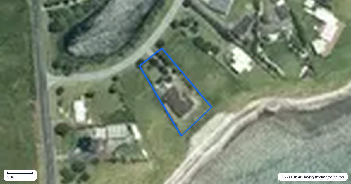 Property context map for 6 Rua One Place, Whakatiwai, Kaiaua