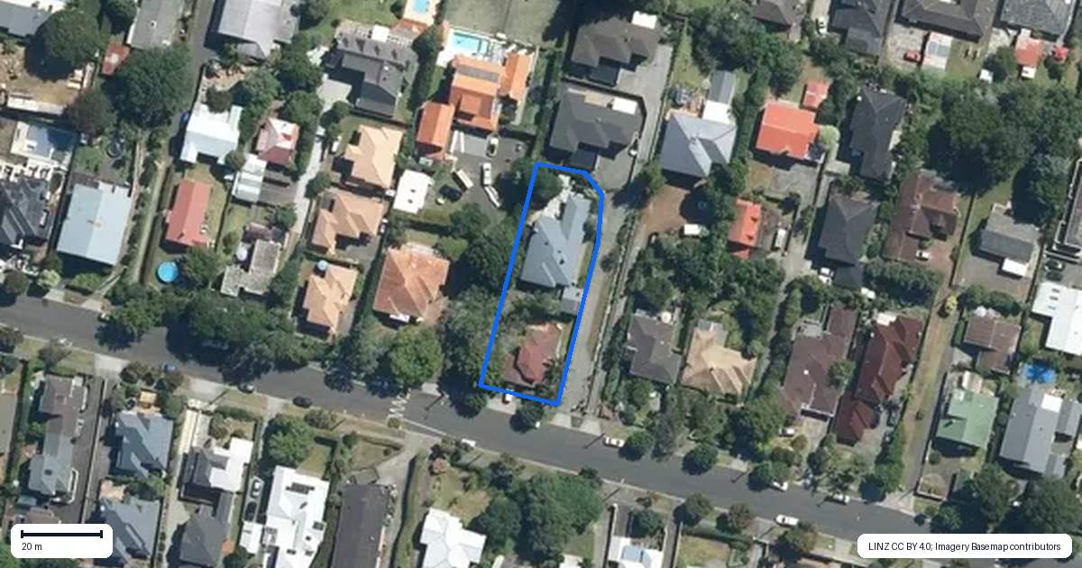 Property context map for 69 Onslow Avenue, Epsom, Auckland
