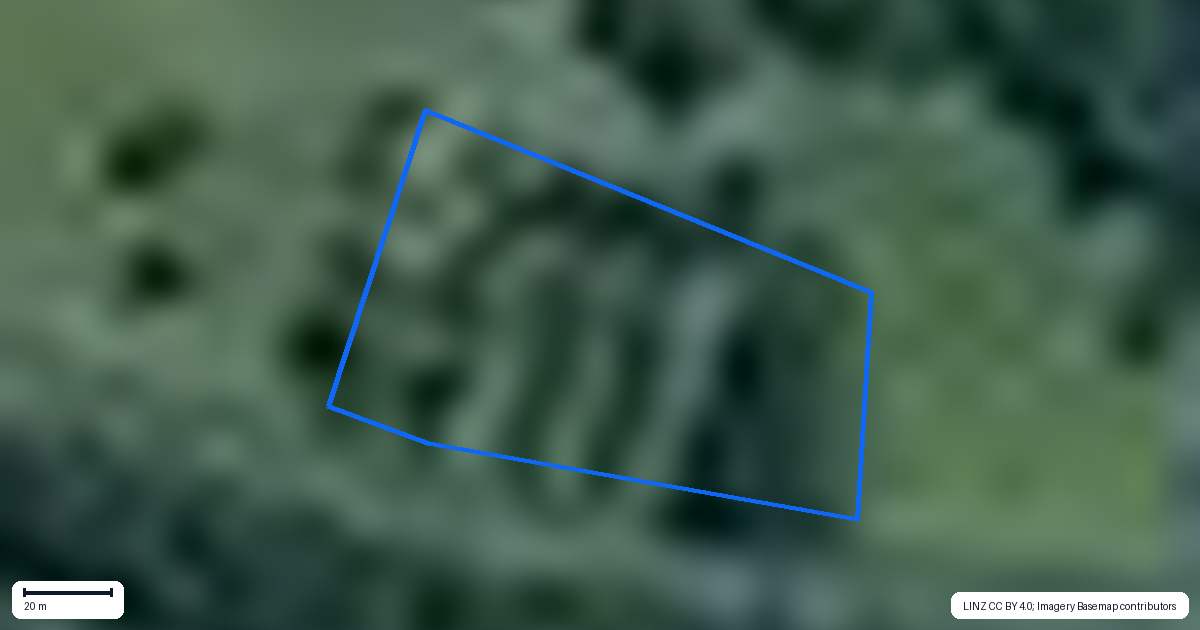 Property context map for 3687 State Highway 12, Taheke, Kaikohe