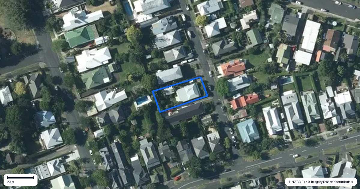 Property context map for 3 Cambria Road, Devonport, Auckland