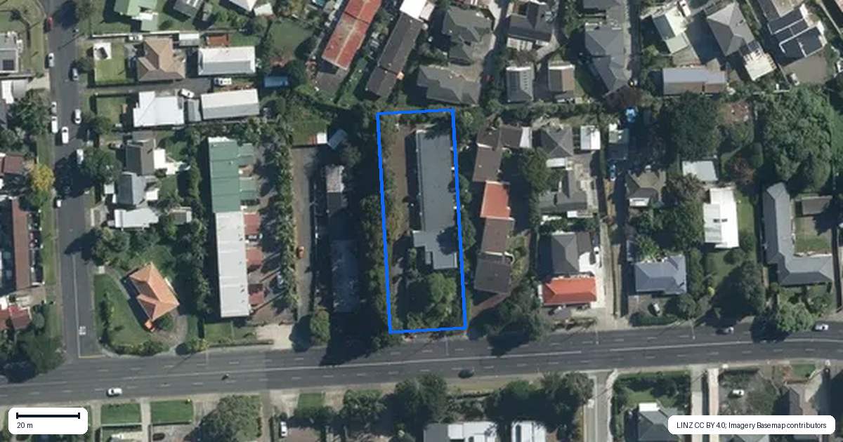 Property context map for 4/408 Ellerslie-Panmure Highway, Mount Wellington, Auckland