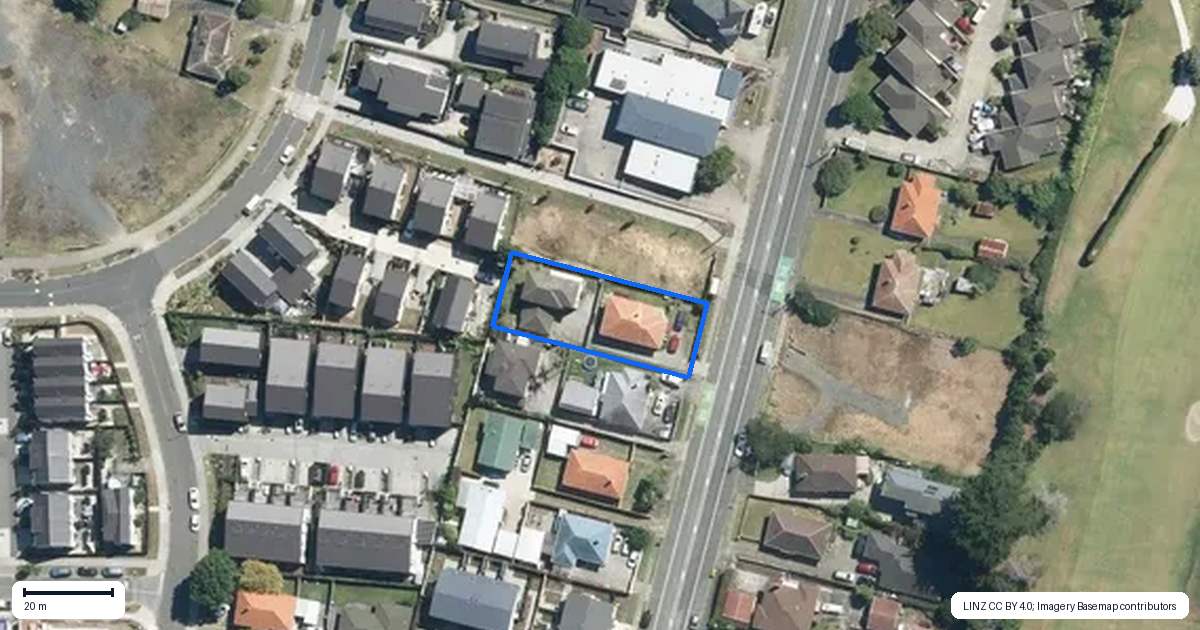 Property context map for 1175A Dominion Road, Mount Roskill, Auckland