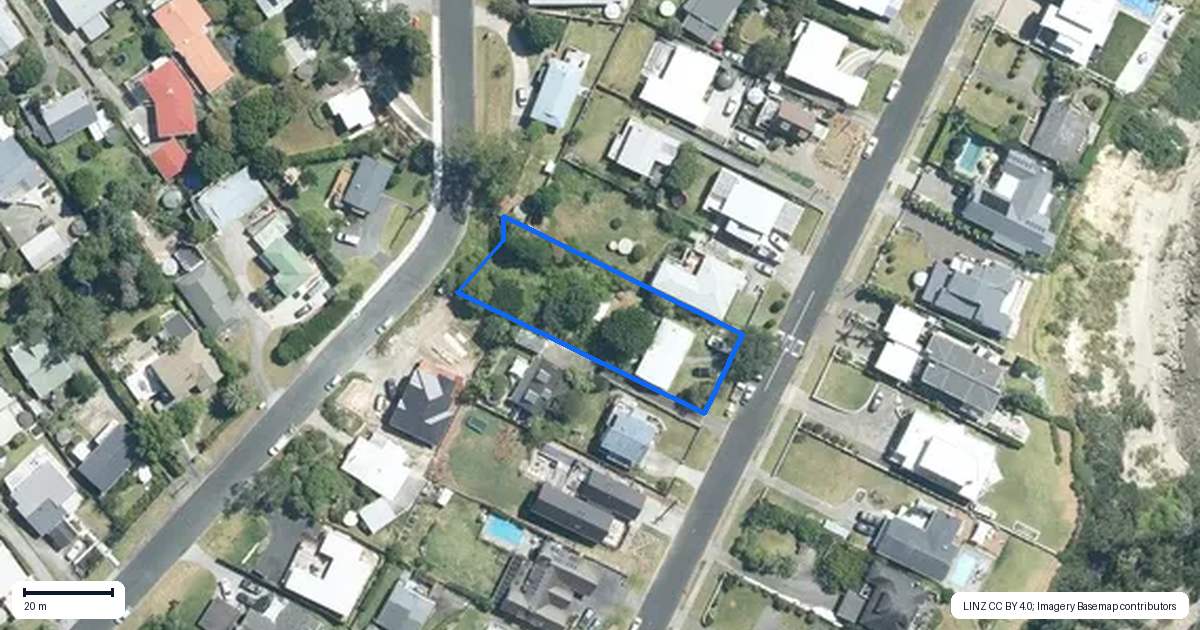 Property context map for 52A Tiri Road, Manly, Whangaparaoa
