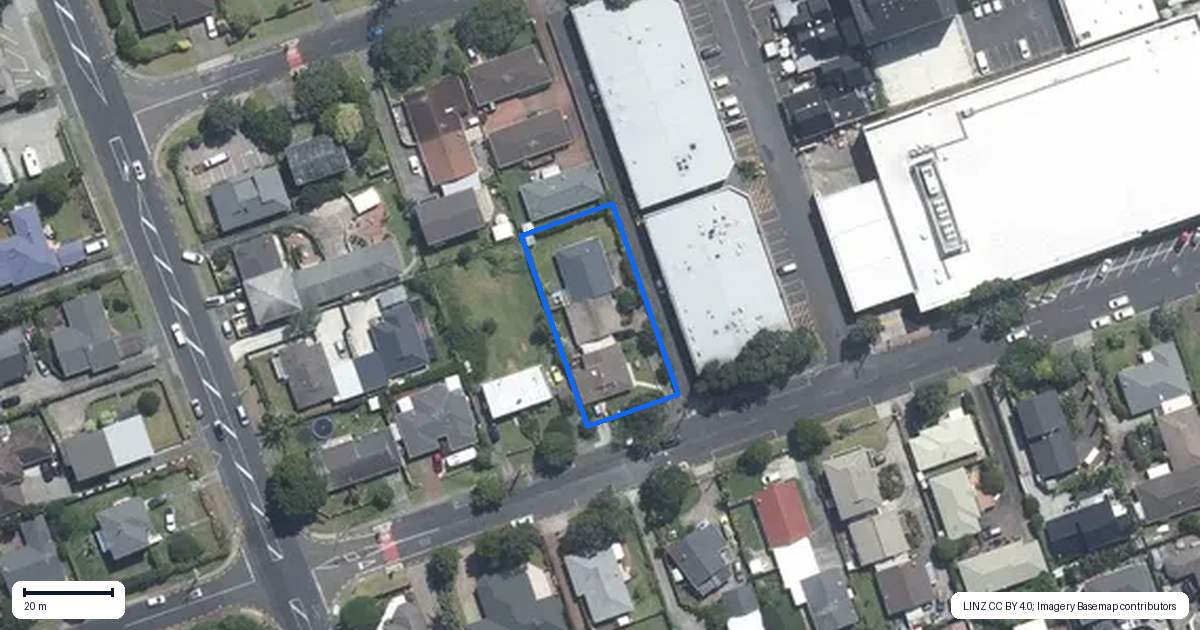Property context map for 21B Moenui Avenue, Orewa