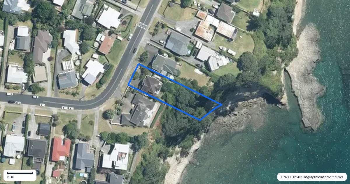 Property context map for 37 Tiri Road, Manly, Whangaparaoa