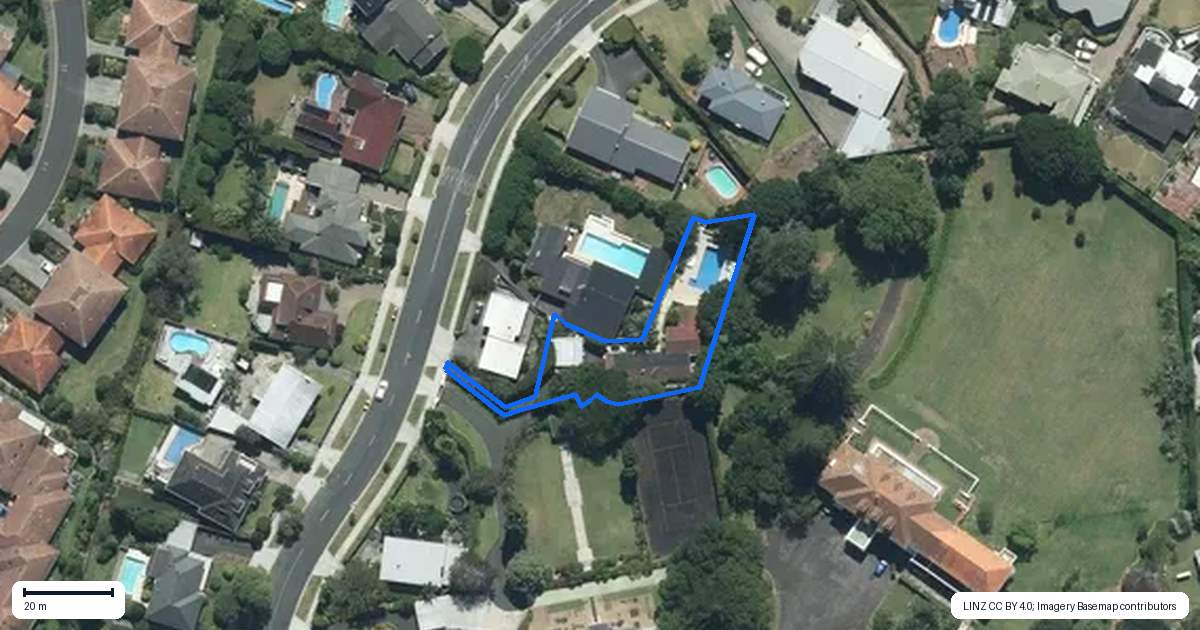 Property context map for 58 Roberta Avenue, Glendowie, Auckland