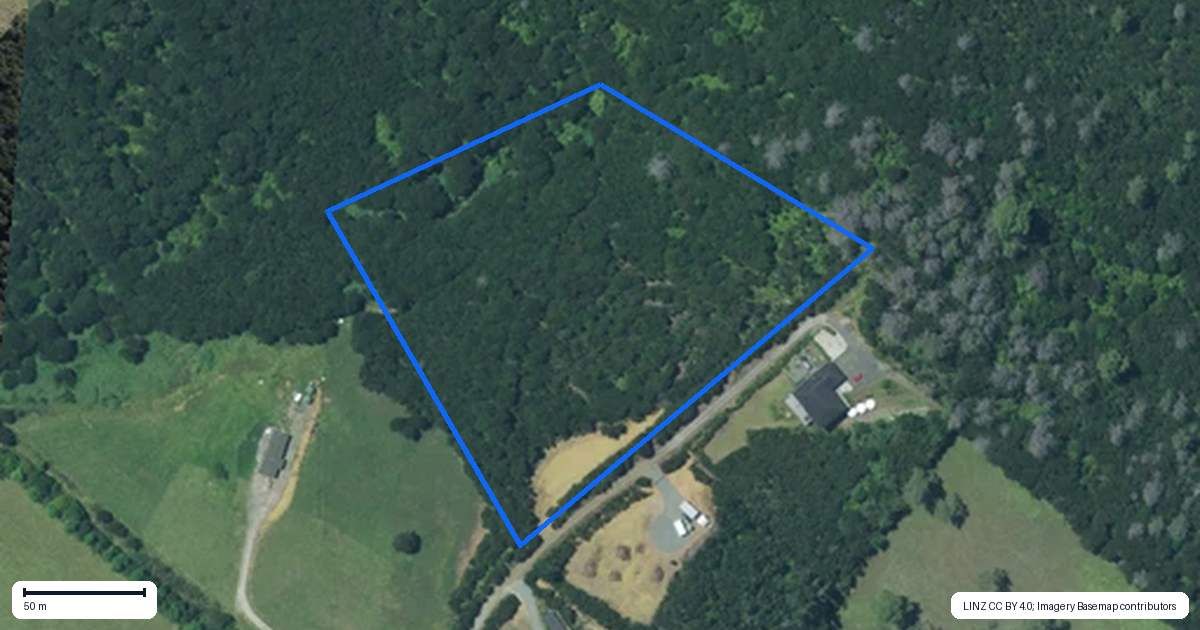 Property context map for 458F Hihi Road, Hihi, Mangonui