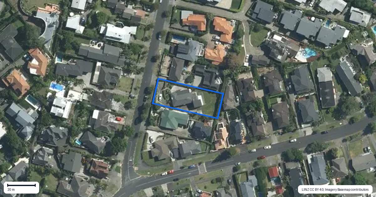 Property context map for 5 Sprott Road, Kohimarama, Auckland
