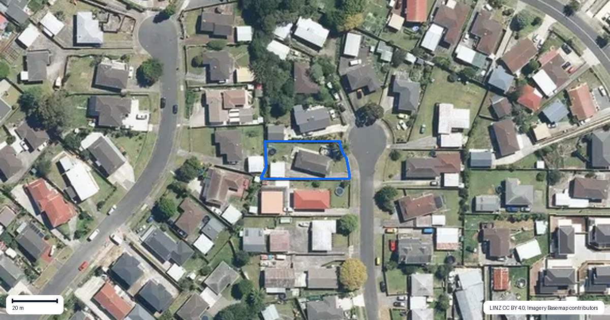 Property context map for 10 Vigo Place, Papatoetoe, Auckland