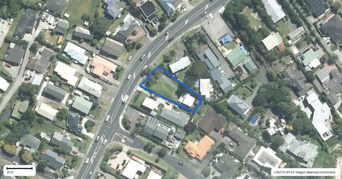 Property context map for 851 Whangaparaoa Road, Manly, Whangaparaoa