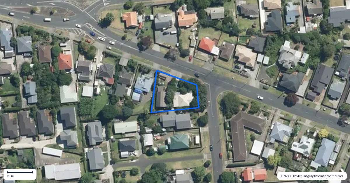 Property context map for 9 Mays Road, Onehunga, Auckland