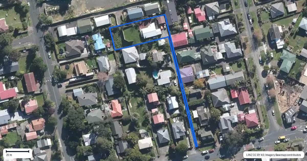 Property context map for 7C Victor Street, Avondale, Auckland