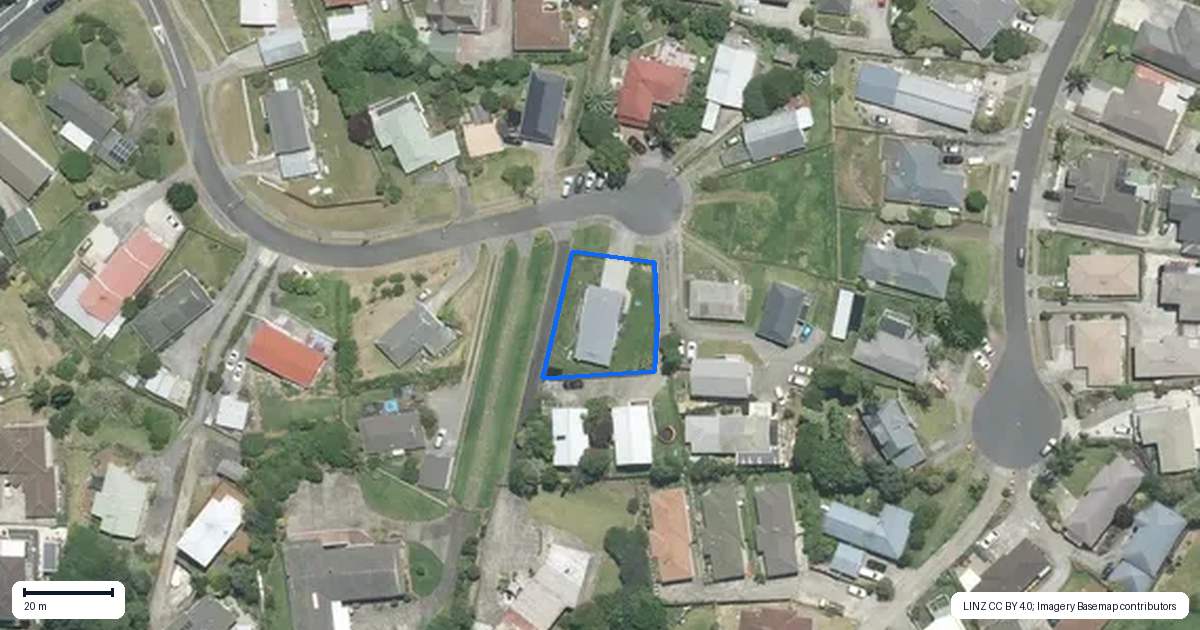 Property context map for 19 Mataura Place, Clover Park, Auckland