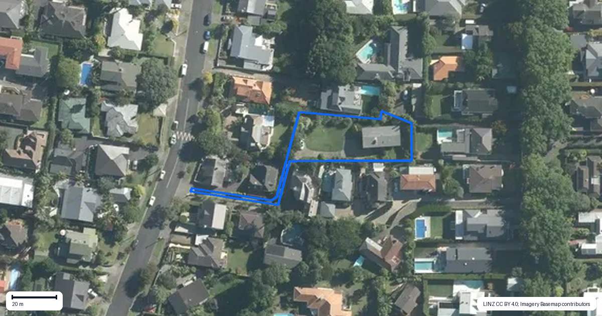 Property context map for 19B Ngapuhi Road, Remuera, Auckland