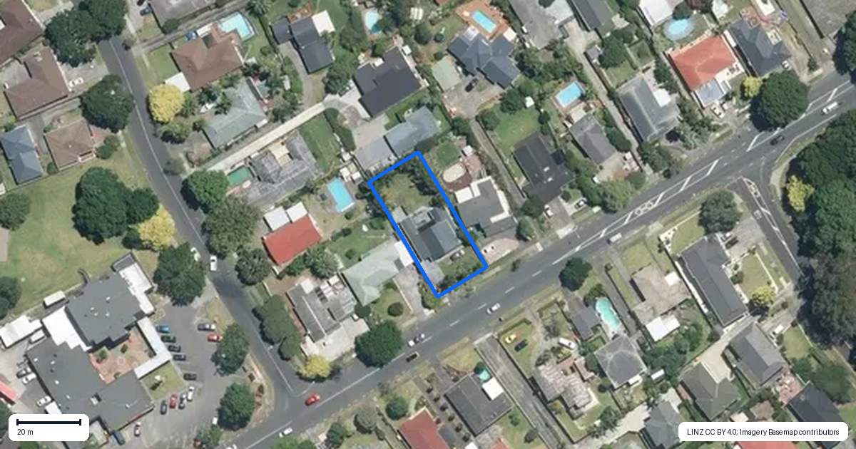 Property context map for 71 Elliot Street, Pahurehure, Papakura