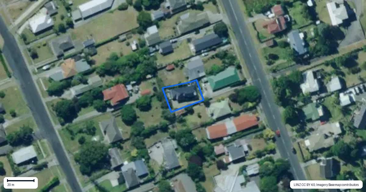 Property context map for 66A Awakino Road, Dargaville