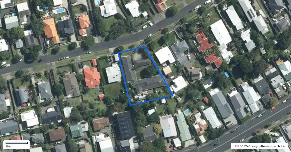Property context map for 5/56 Beresford Street, Bayswater, Auckland