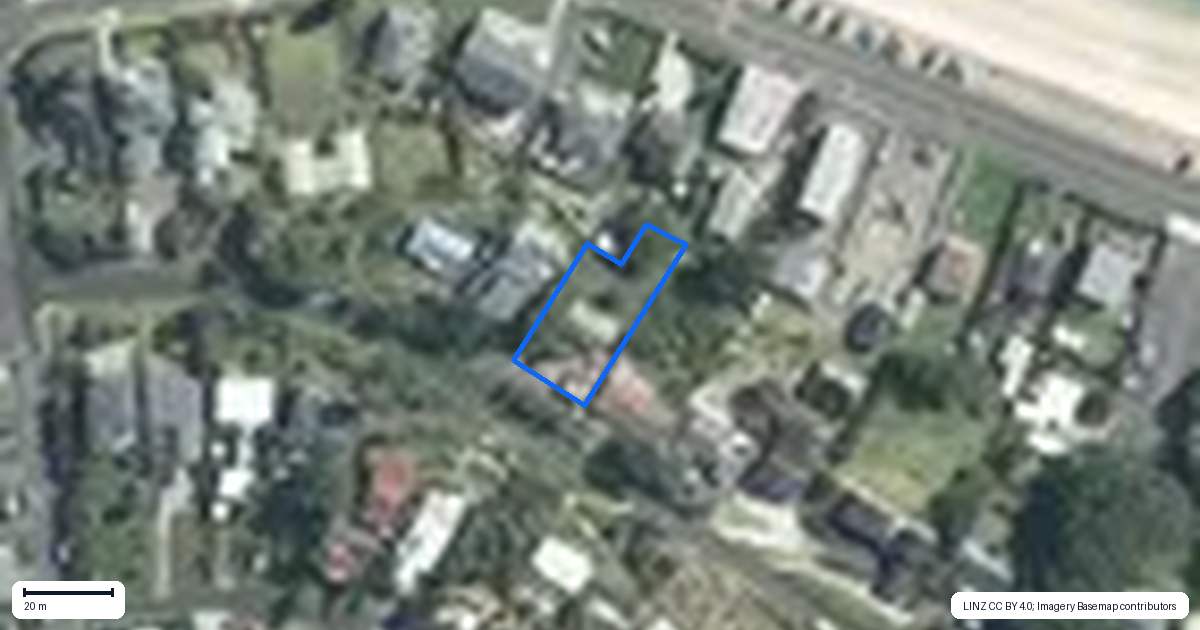 Property context map for 6 Carlton Crescent, Maraetai, Auckland