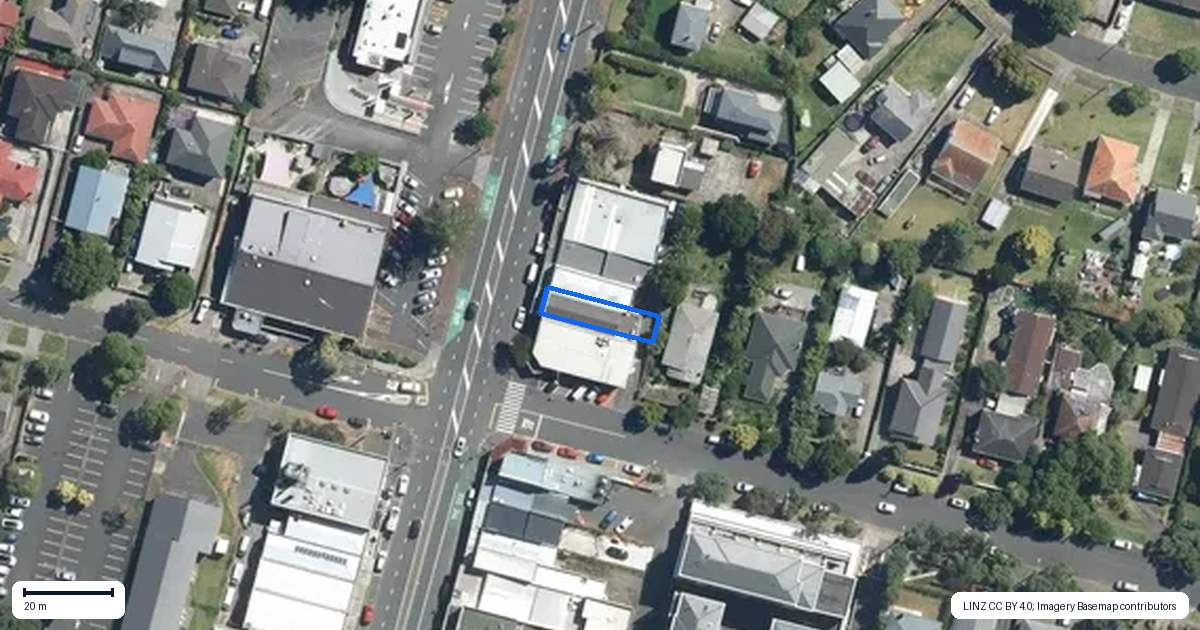Property context map for 1232 Dominion Road, Mount Roskill, Auckland