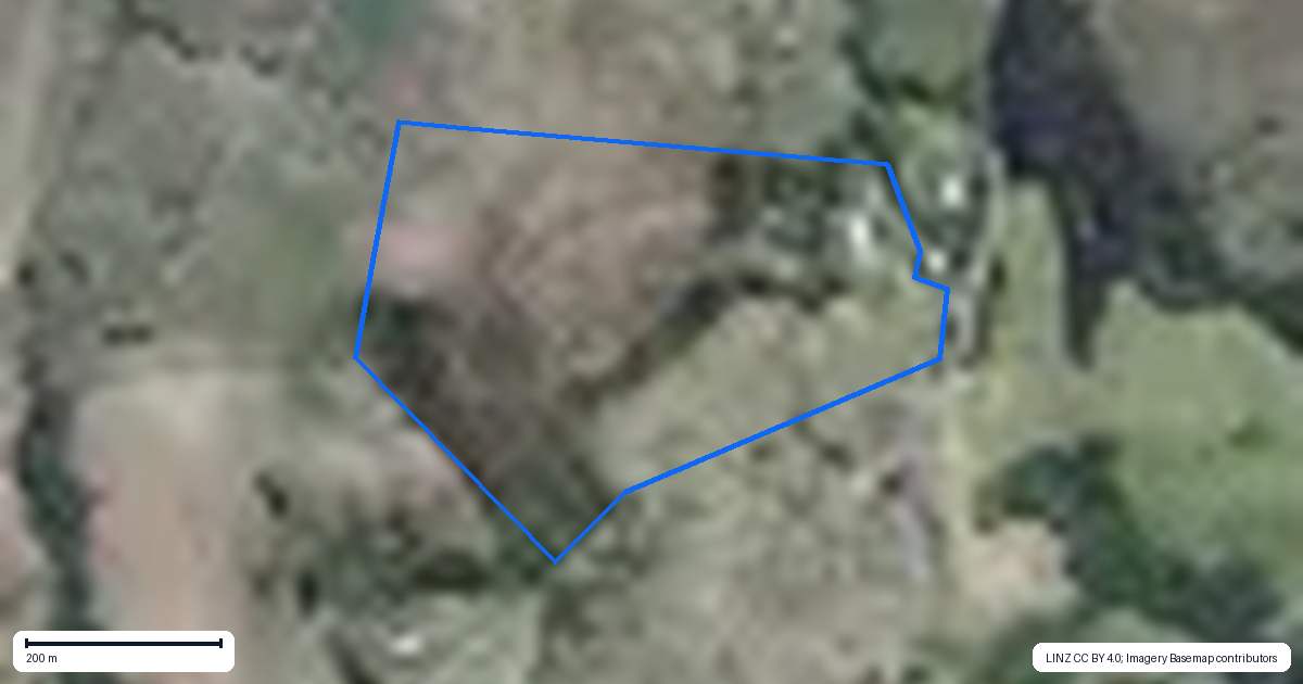 Property context map for 4 J Farmer Road, Tauhoa, Wellsford