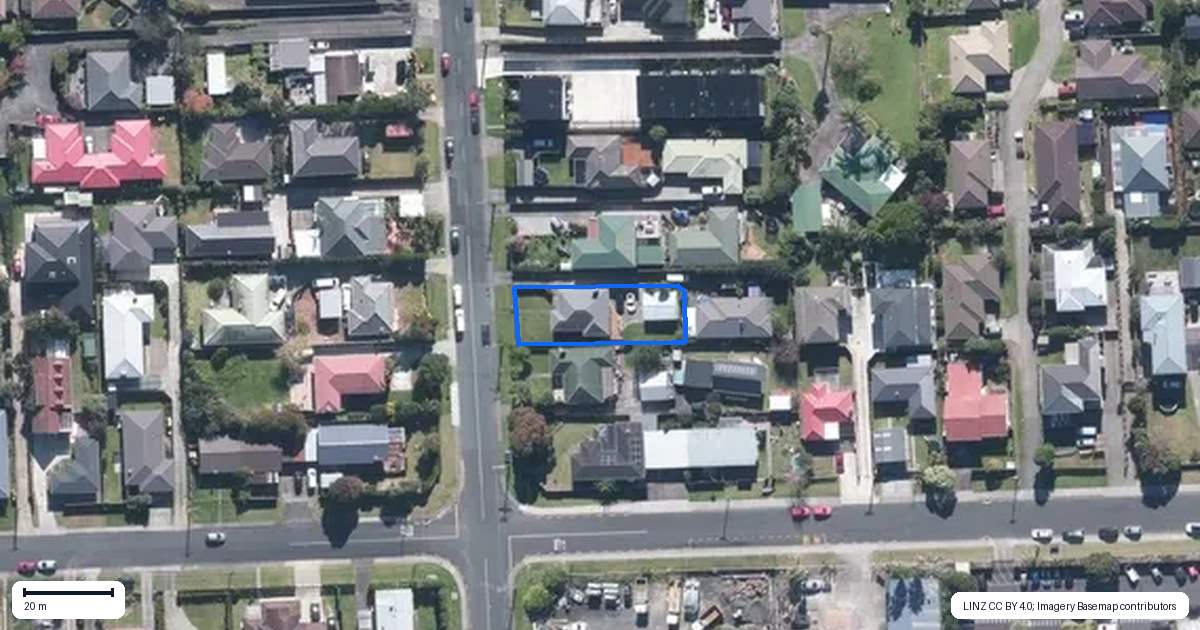 Property context map for 787 Te Atatu Road, Te Atatu Peninsula, Auckland