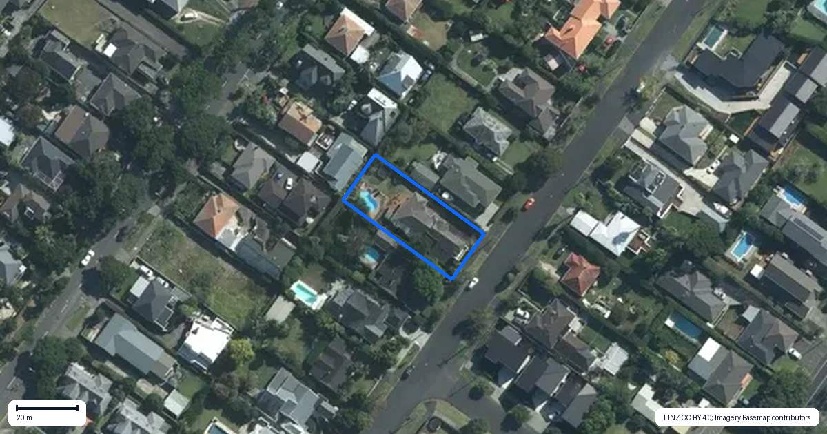 Property context map for 68 Kildare Avenue, Glendowie, Auckland