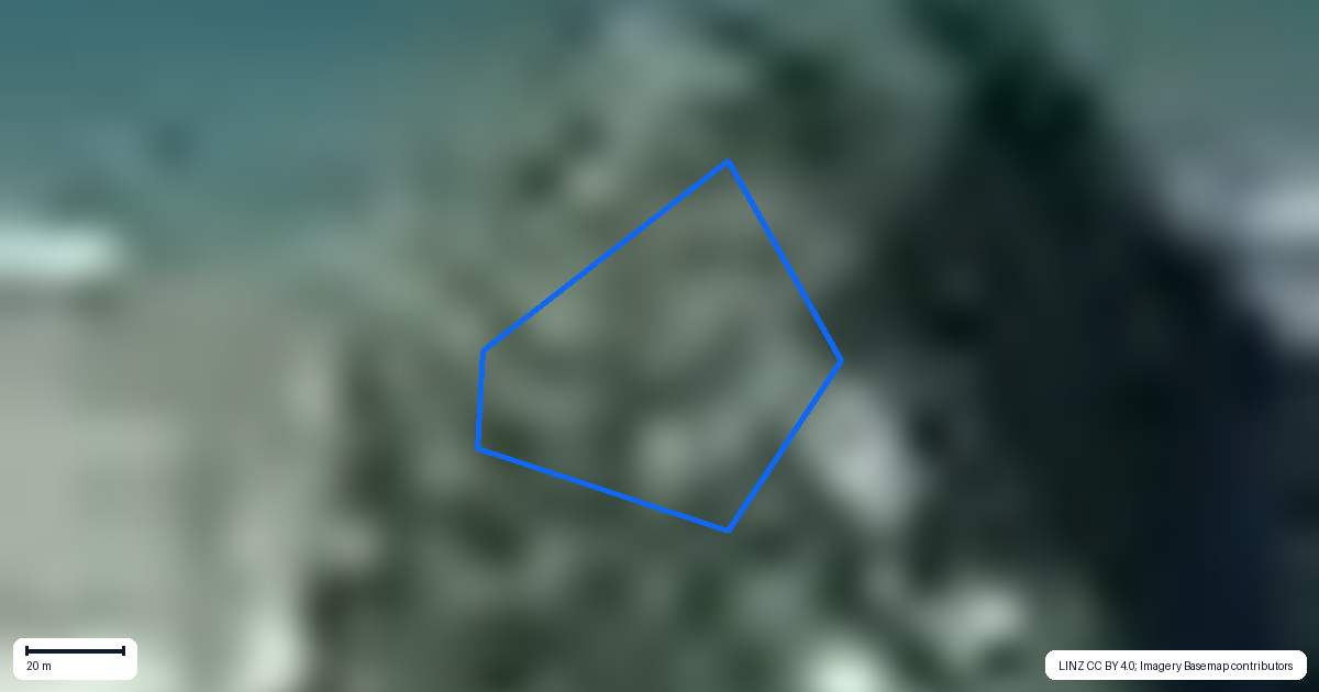 Property context map for 29 Garratt Road, Waiheke Island