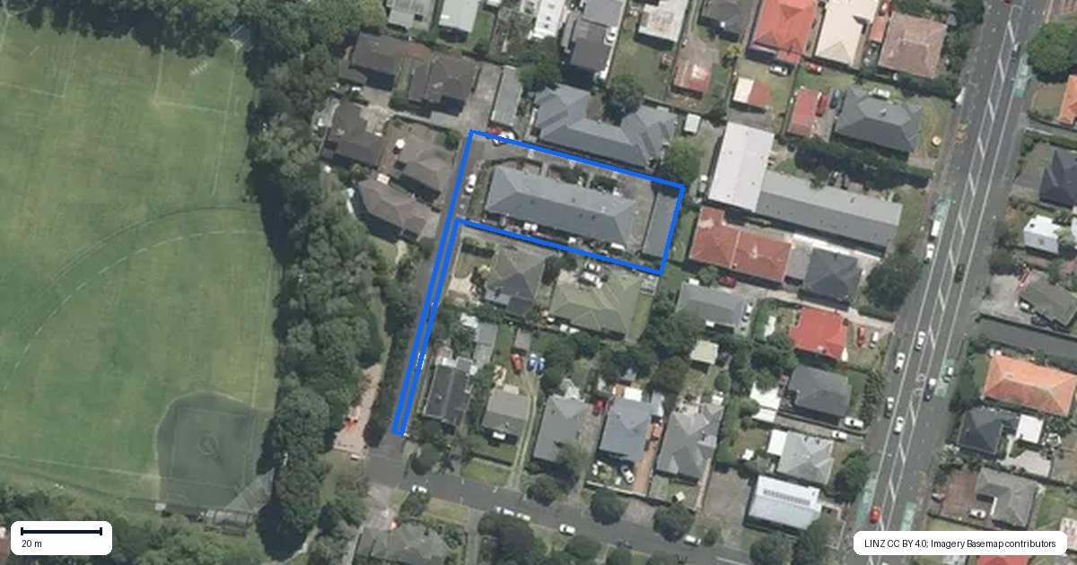 Property context map for 13I Watson Avenue, Sandringham, Auckland