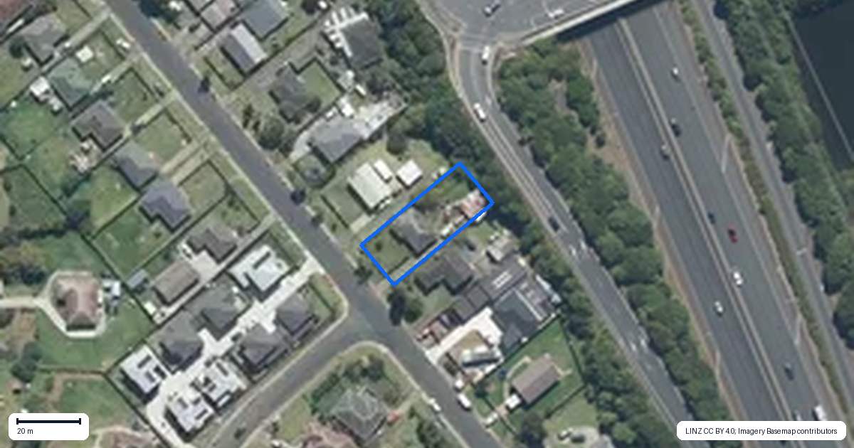 Property context map for 51 Wymondley Road, Otara, Auckland