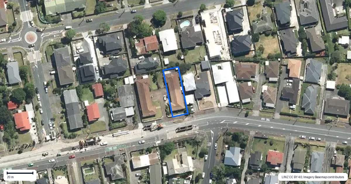Property context map for 66 Donovan Street, Blockhouse Bay, Auckland