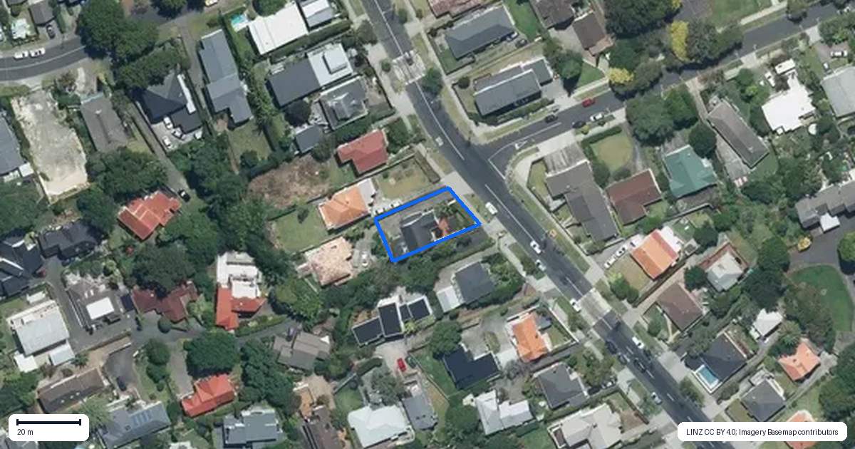 Property context map for 54A Meadowbank Road, Meadowbank, Auckland