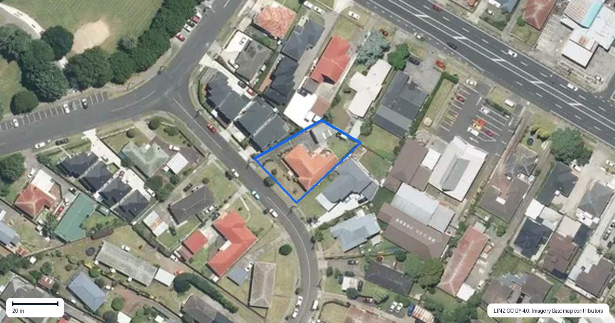 Property context map for 45 Buckingham Crescent, Manukau, Auckland