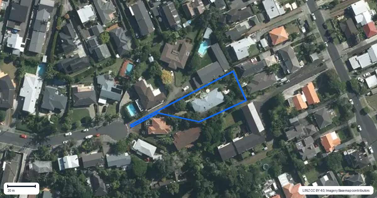 Property context map for 68 Edmund Street, Saint Heliers, Auckland