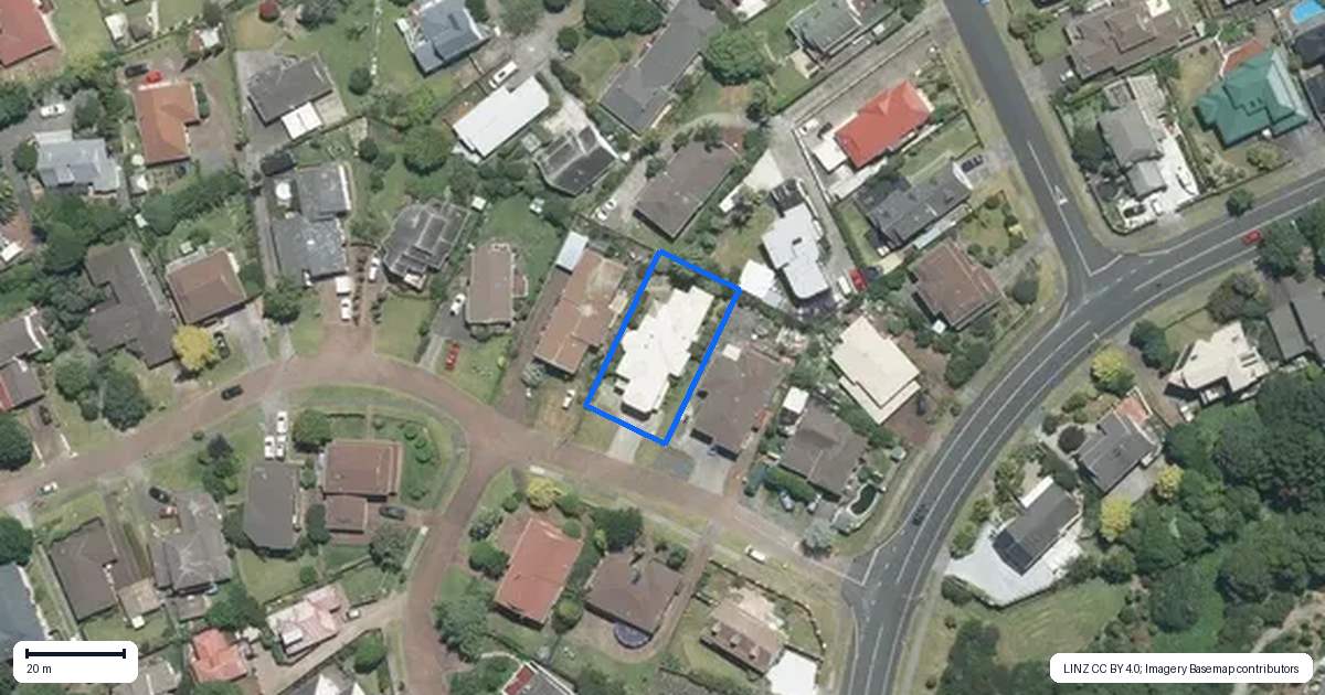 Property context map for 5 Paulownia Place, Totara Heights, Auckland