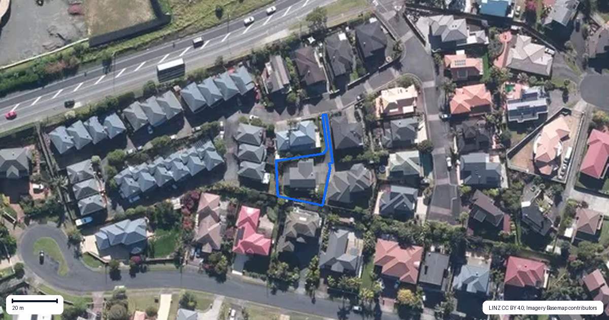 Property context map for 153C Hobsonville Road, West Harbour, Auckland