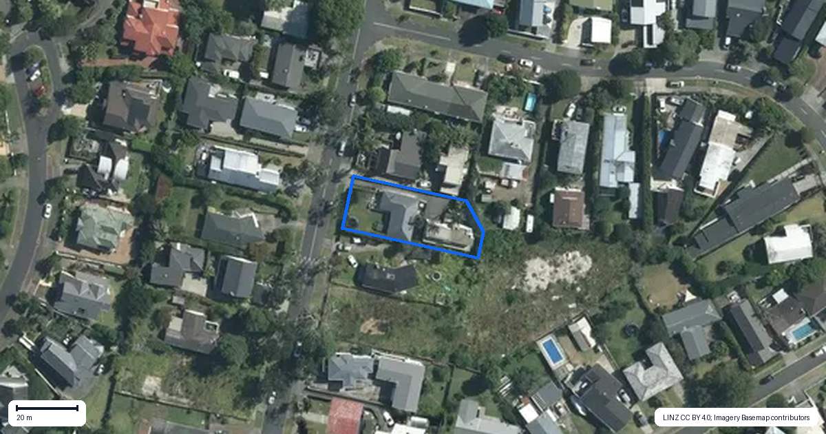 Property context map for 22A Sierra Street, Glendowie, Auckland