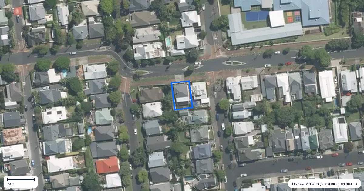 Property context map for 56 Pompallier Terrace, Ponsonby, Auckland