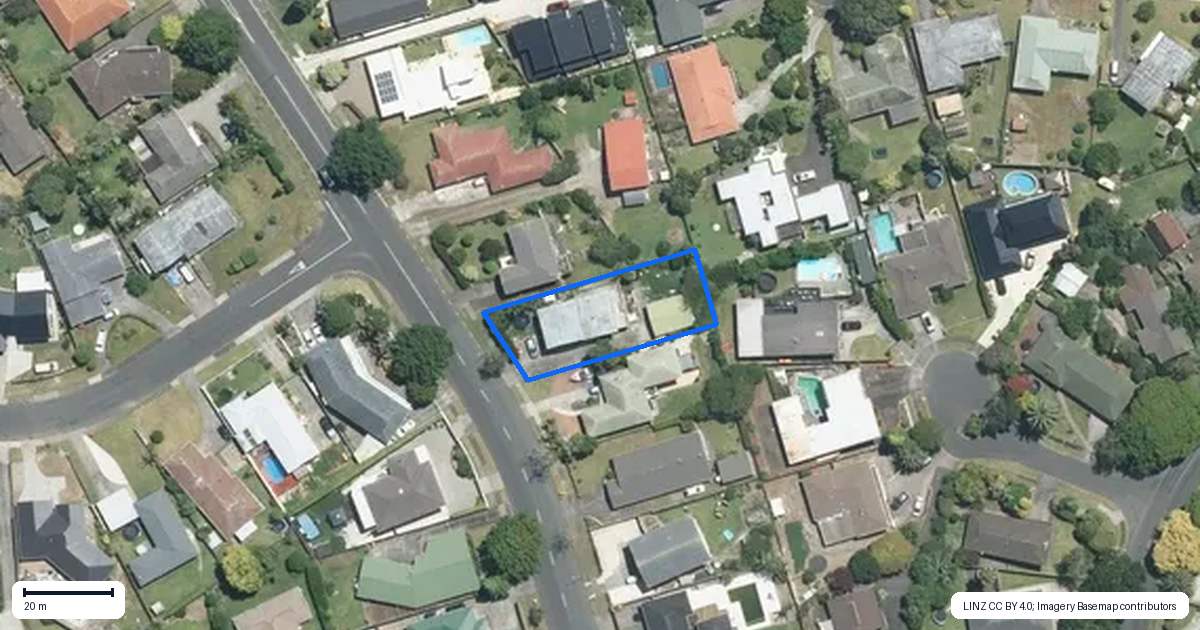 Property context map for 120 Elliot Street, Pahurehure, Papakura