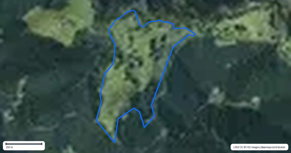 Property context map for 56 Ha Ha Road, Pakotai, Whangarei
