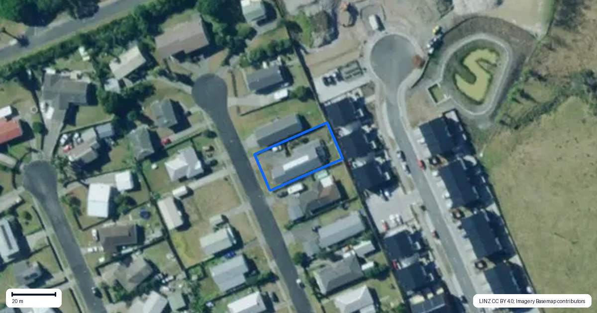 Property context map for 11 Third Avenue, Dargaville