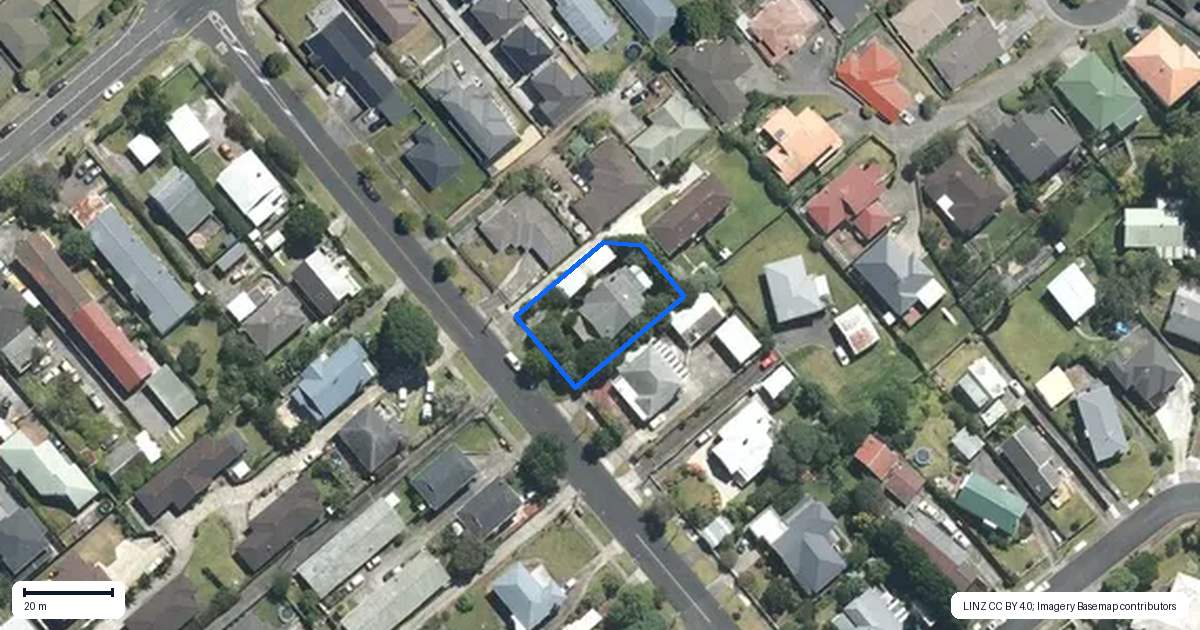 Property context map for 54 Willerton Avenue, New Lynn, Auckland
