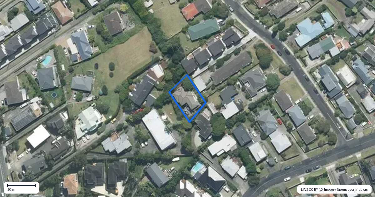 Property context map for 19B Nile Road, Milford, Auckland