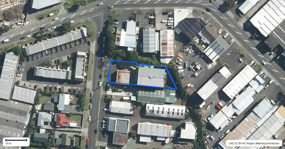 Property context map for 45 Stanhope Road, Mount Wellington, Auckland