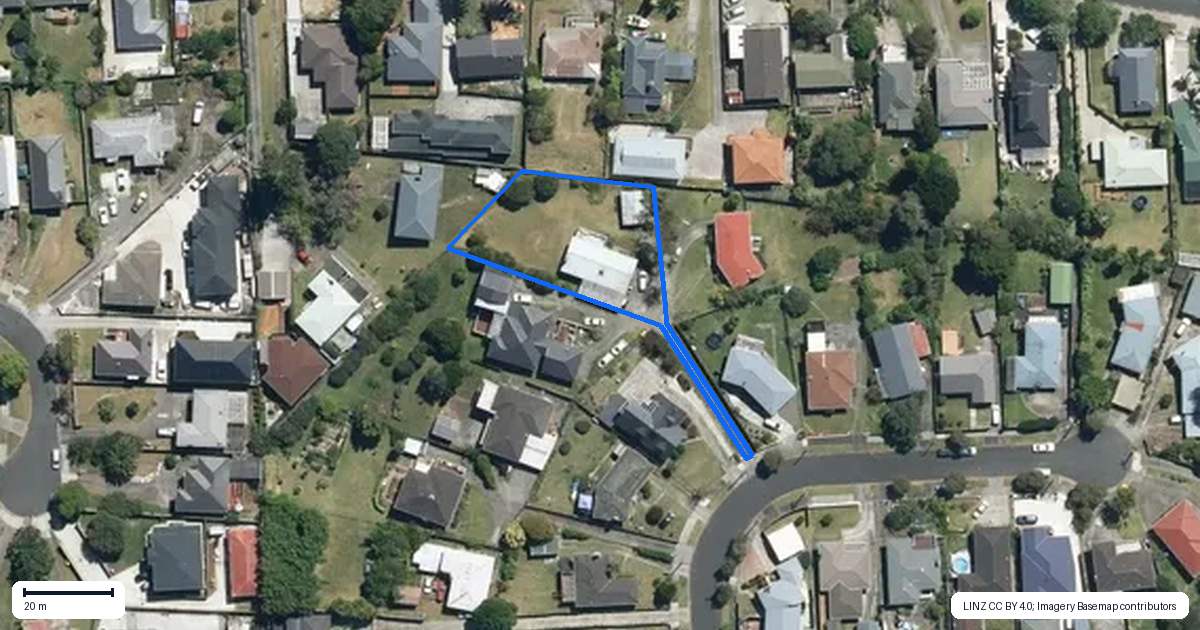 Property context map for 56 Dundee Place, Blockhouse Bay, Auckland