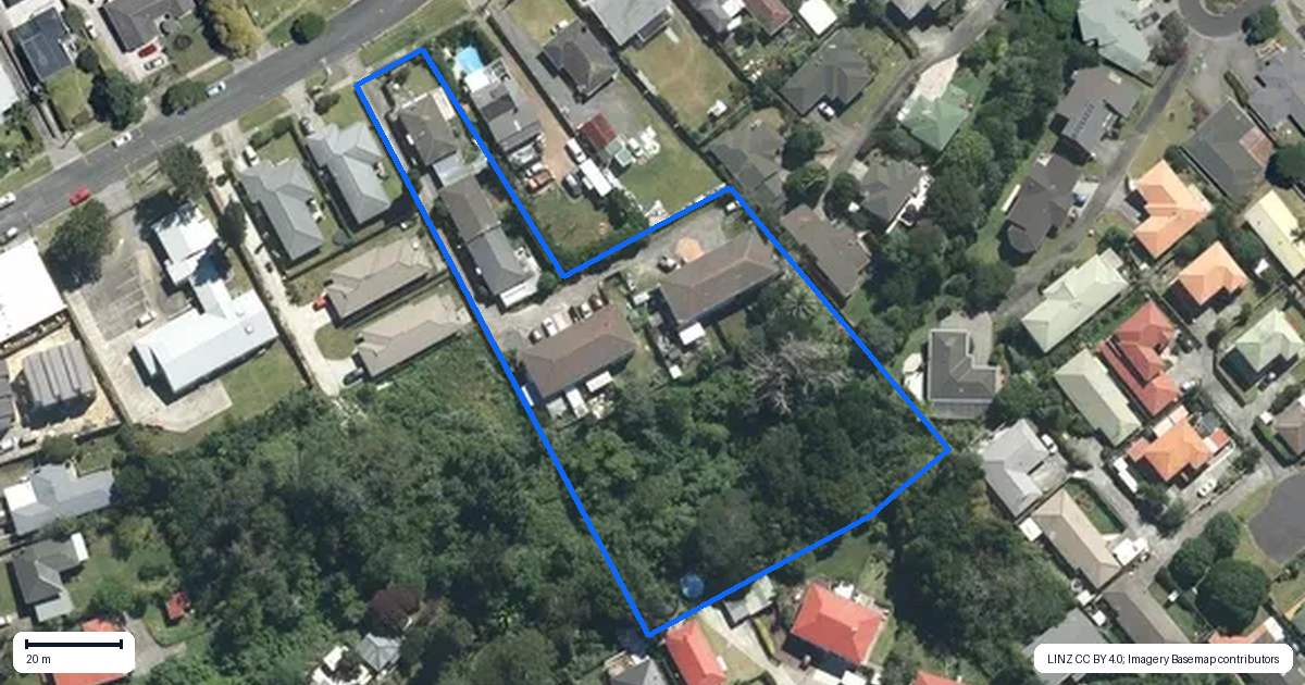 Property context map for 9/116 Seabrook Avenue, New Lynn, Auckland